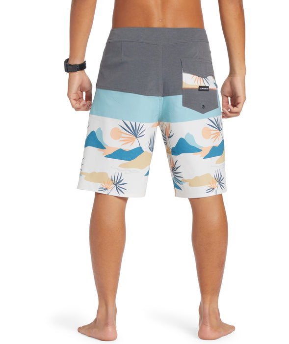 Quiksilver Surfsilk Panel 20 Boardshorts-Iron Gate