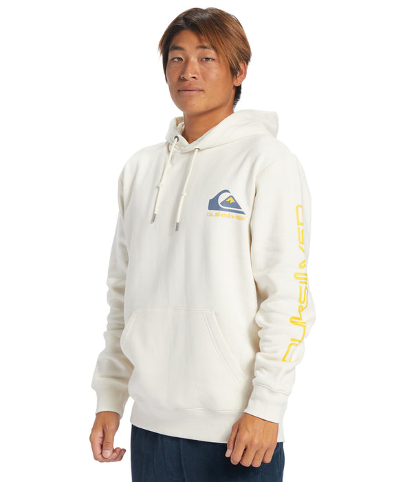 Quiksilver Omni Logo Hooded Sweatshirt-Birch