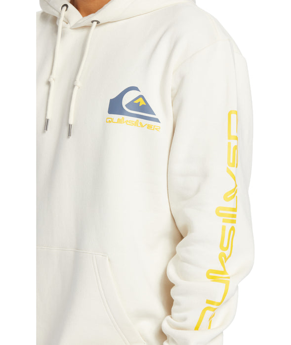 Quiksilver Omni Logo Hooded Sweatshirt-Birch