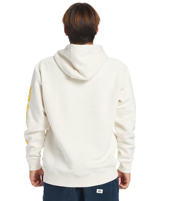 Quiksilver Omni Logo Hooded Sweatshirt-Birch