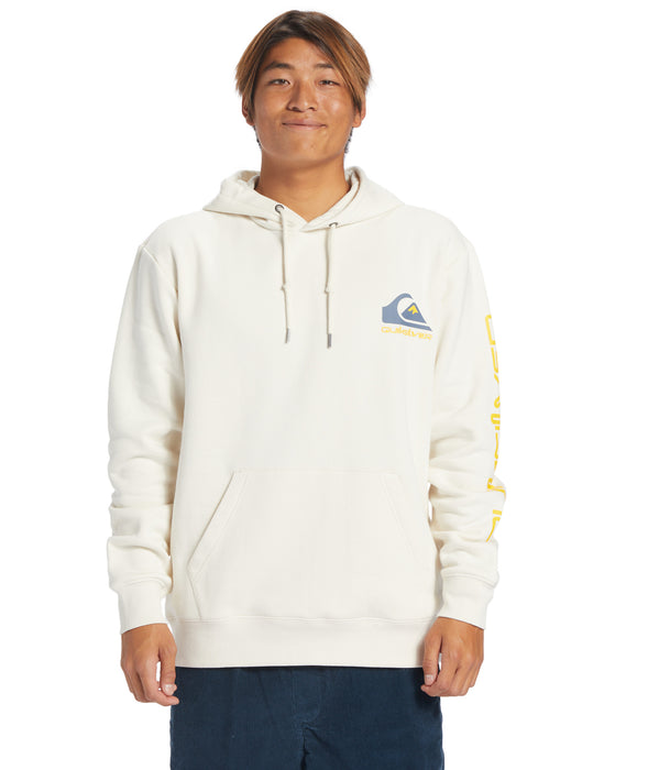 Quiksilver Omni Logo Hooded Sweatshirt-Birch