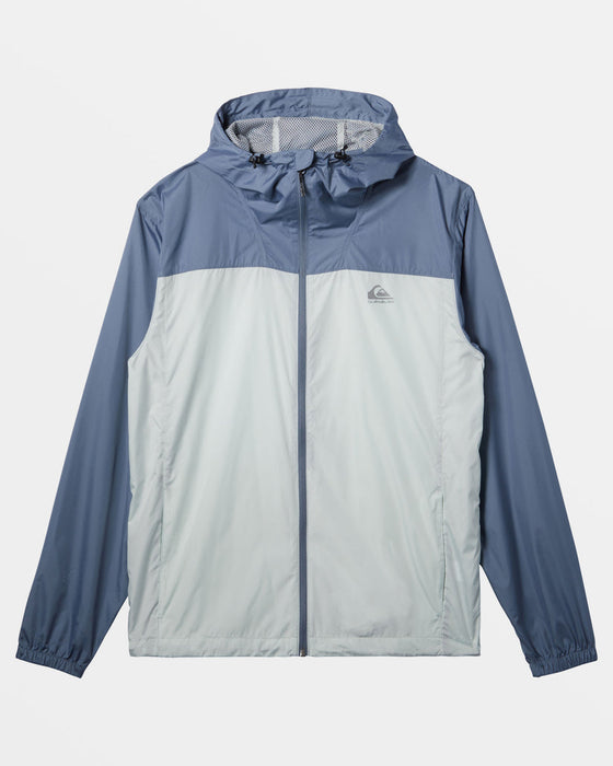 Quiksilver Overcast Windbreaker Jacket-Flint Stone