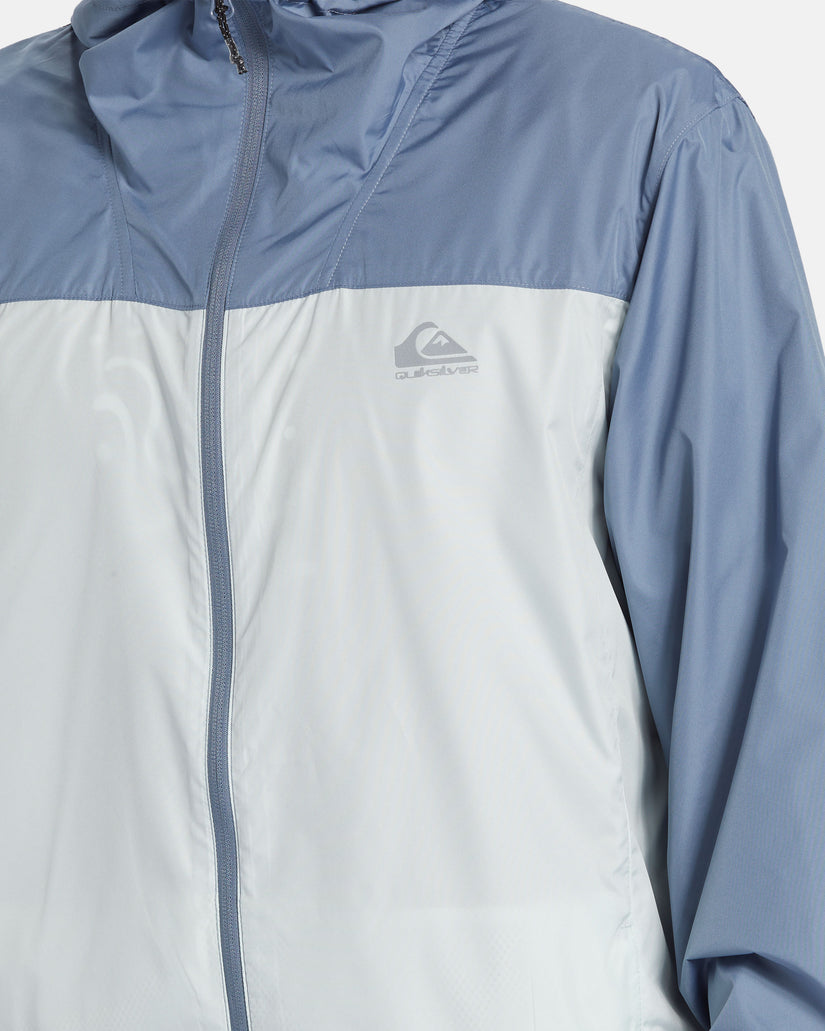 Quiksilver Overcast Windbreaker Jacket-Flint Stone