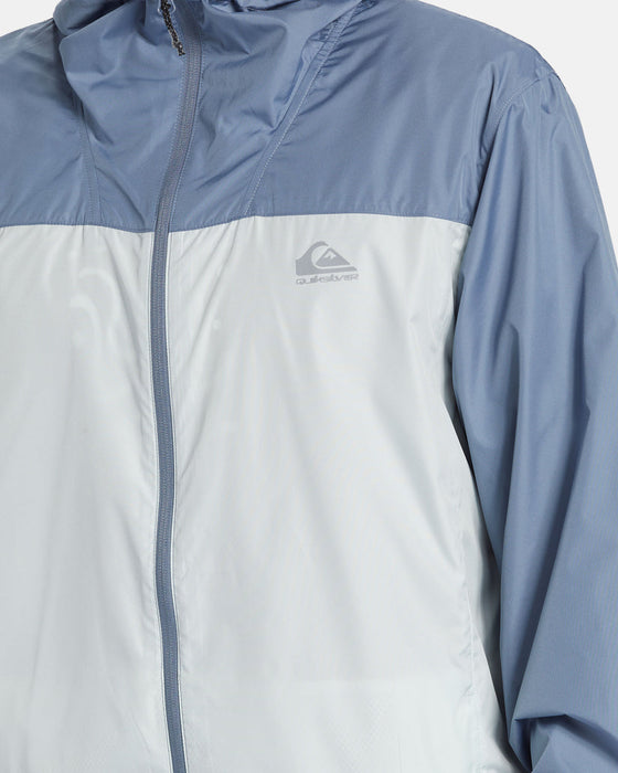 Quiksilver Overcast Windbreaker Jacket-Flint Stone