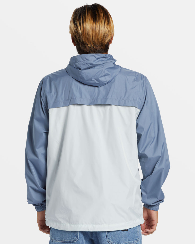 Quiksilver Overcast Windbreaker Jacket-Flint Stone