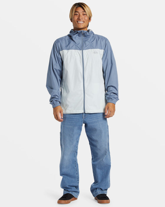 Quiksilver Overcast Windbreaker Jacket-Flint Stone