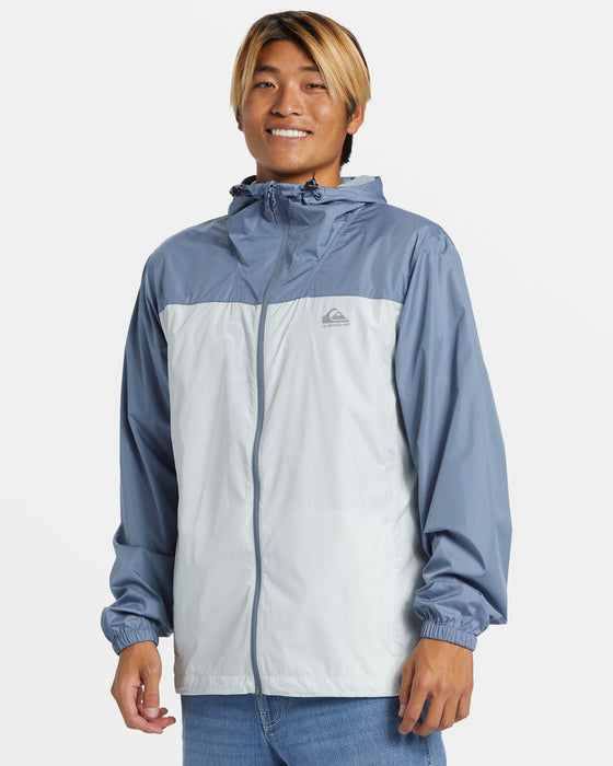 Quiksilver Overcast Windbreaker Jacket-Flint Stone