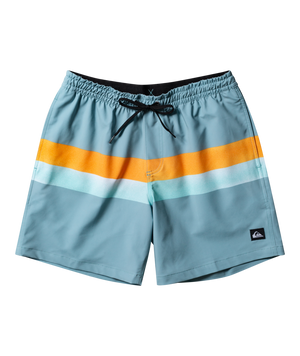 Quiksilver Surfsilk Air-Brush Volley 17 Boardshorts-Cameo Blue