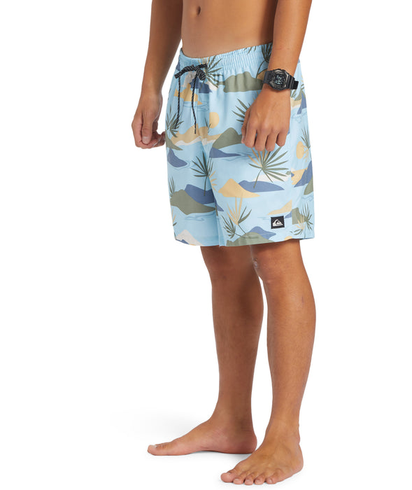 Quiksilver Everyday Mix Volley 17 Boardshorts-Sky Blue