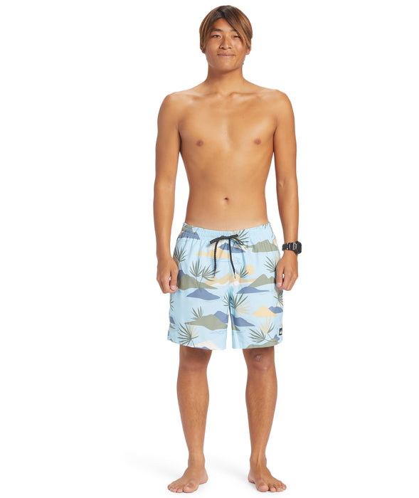 Quiksilver Everyday Mix Volley 17 Boardshorts-Sky Blue