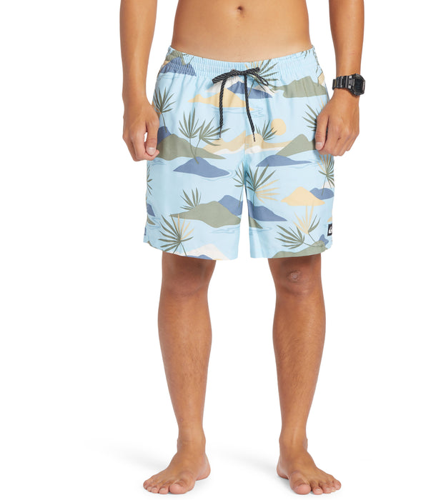 Quiksilver Everyday Mix Volley 17 Boardshorts-Sky Blue