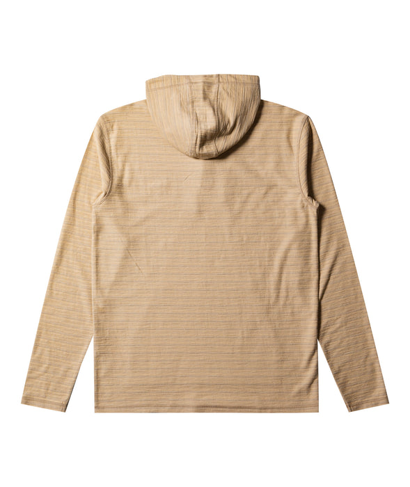 Quiksilver Carlton Hooded L/S Shirt-Taos Taupe