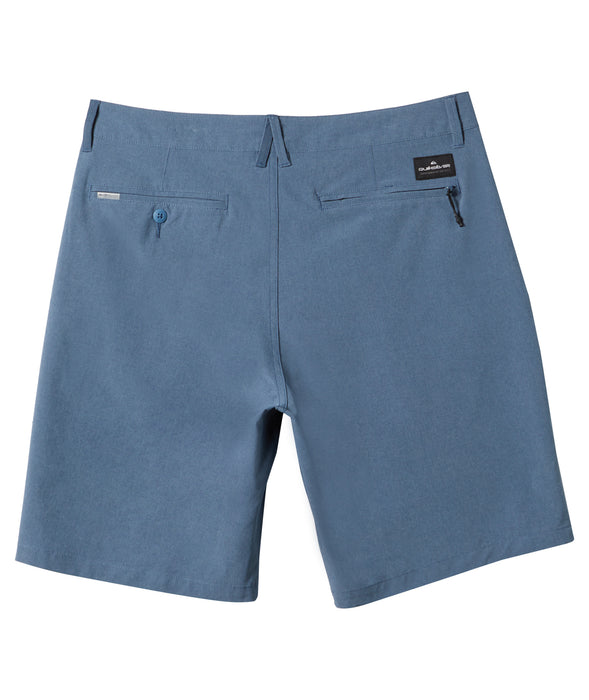 Quiksilver Union Heather Amphibian 20 Shorts-Bering Sea