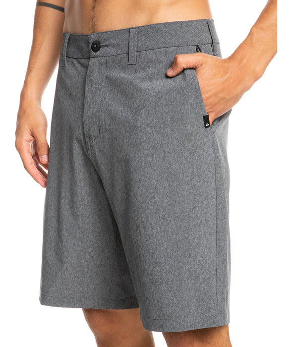Quiksilver Union Heather Amphibian 20 Shorts-Black
