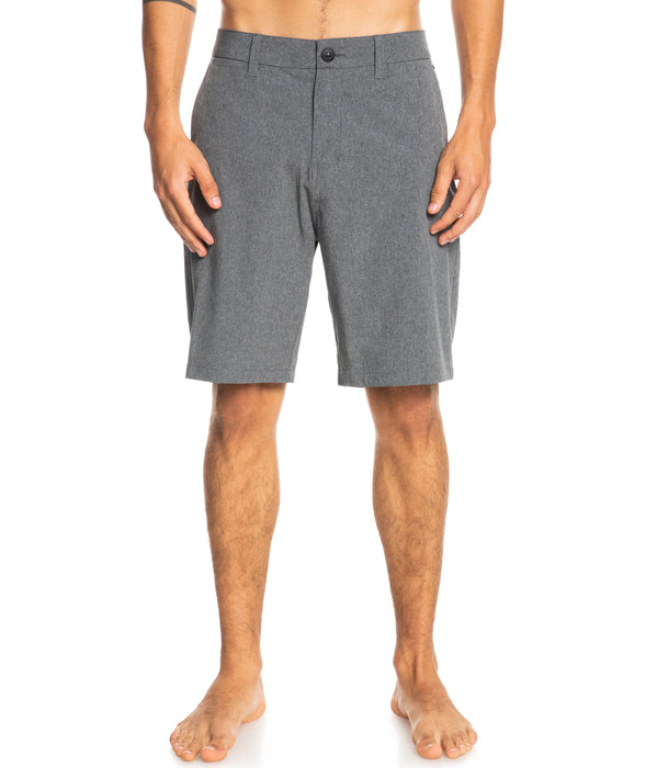 Quiksilver Union Heather Amphibian 20 Shorts-Black