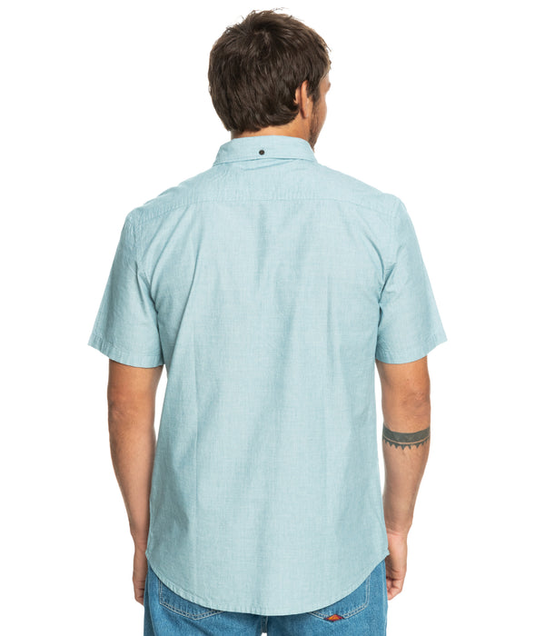 Quiksilver Winfall S/S Shirt-Moroccan Blue