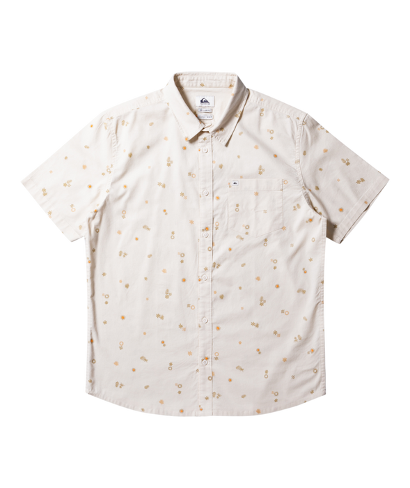 Quiksilver Peaceful Rave S/S Shirt-Birch
