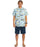 Quiksilver Slow Dazed S/S Shirt-Sky Blue
