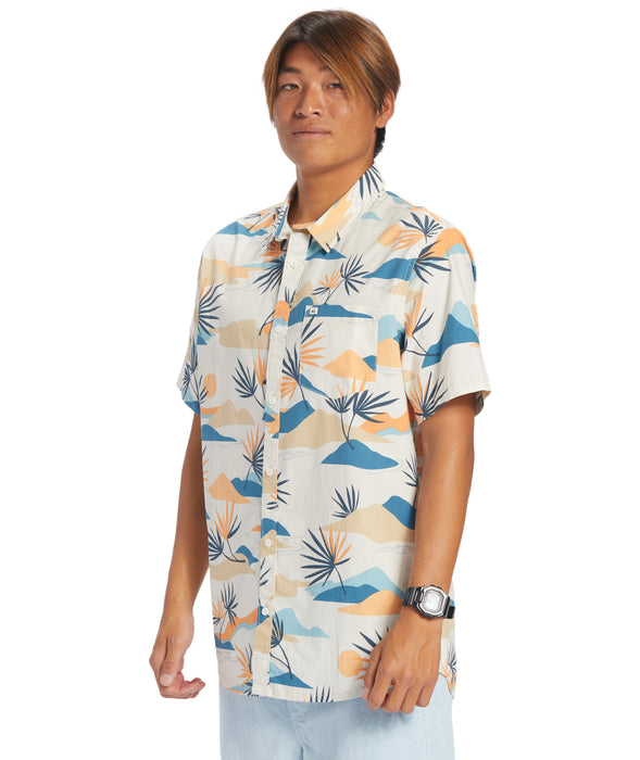 Quiksilver Slow Dazed S/S Shirt-Birch