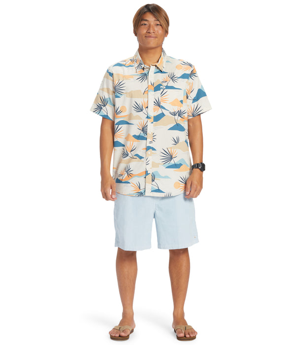 Quiksilver Slow Dazed S/S Shirt-Birch