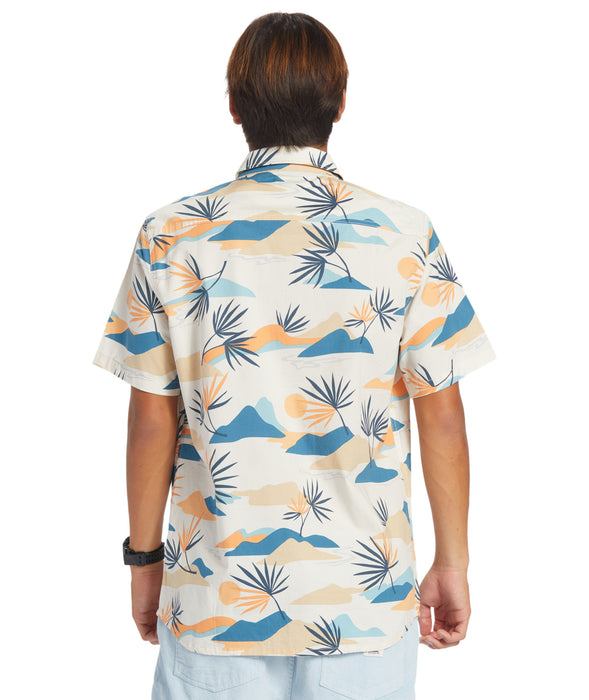 Quiksilver Slow Dazed S/S Shirt-Birch