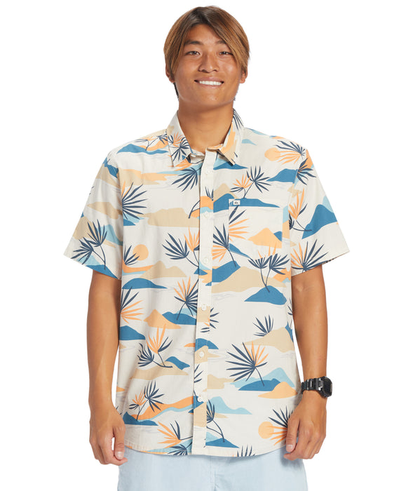 Quiksilver Slow Dazed S/S Shirt-Birch