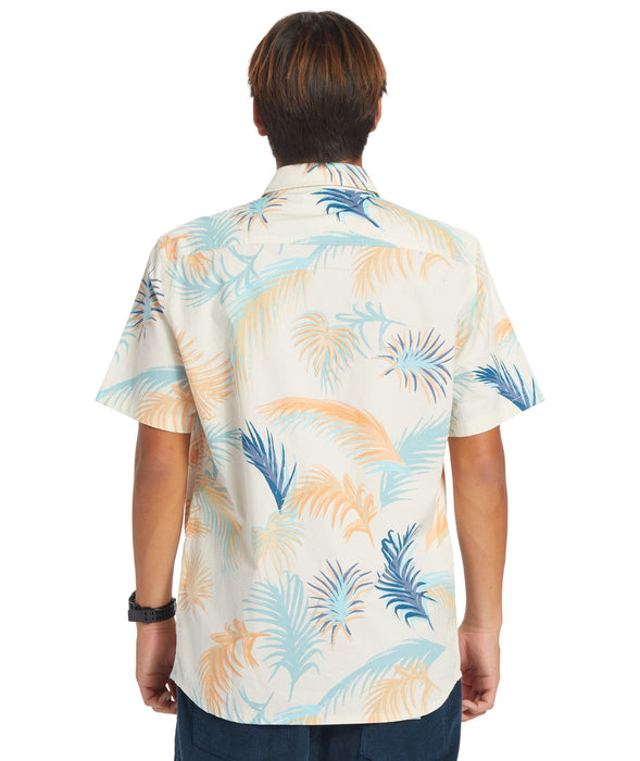 Quiksilver Tropical Glitch S/S Shirt-Birch