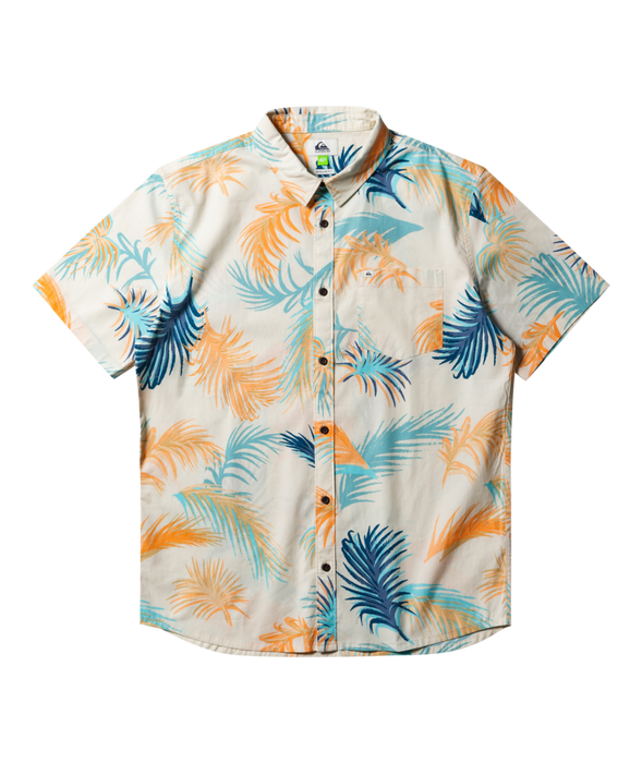 Quiksilver Tropical Glitch S/S Shirt-Birch
