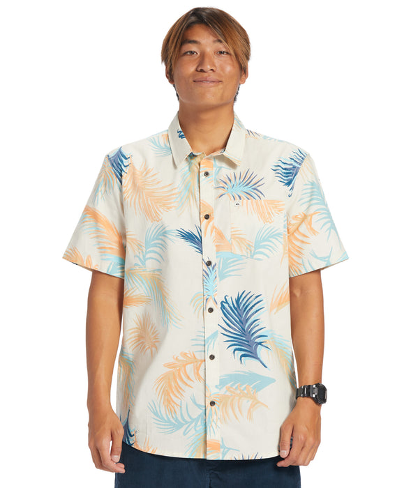 Quiksilver Tropical Glitch S/S Shirt-Birch