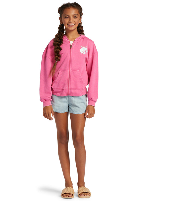 Roxy Early In The Morning B Sweatshirt-Shocking Pink