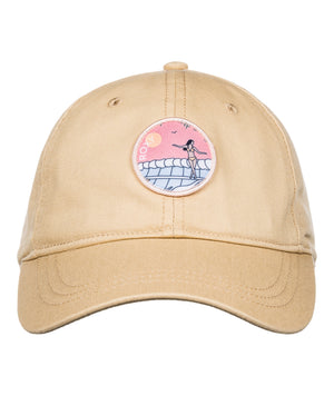 Roxy Fiji Flower Hat-Beige— Alternate View