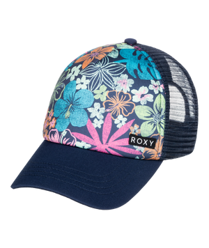 Roxy Honey Coconut Hat-Mood Indigo Tropical Rays