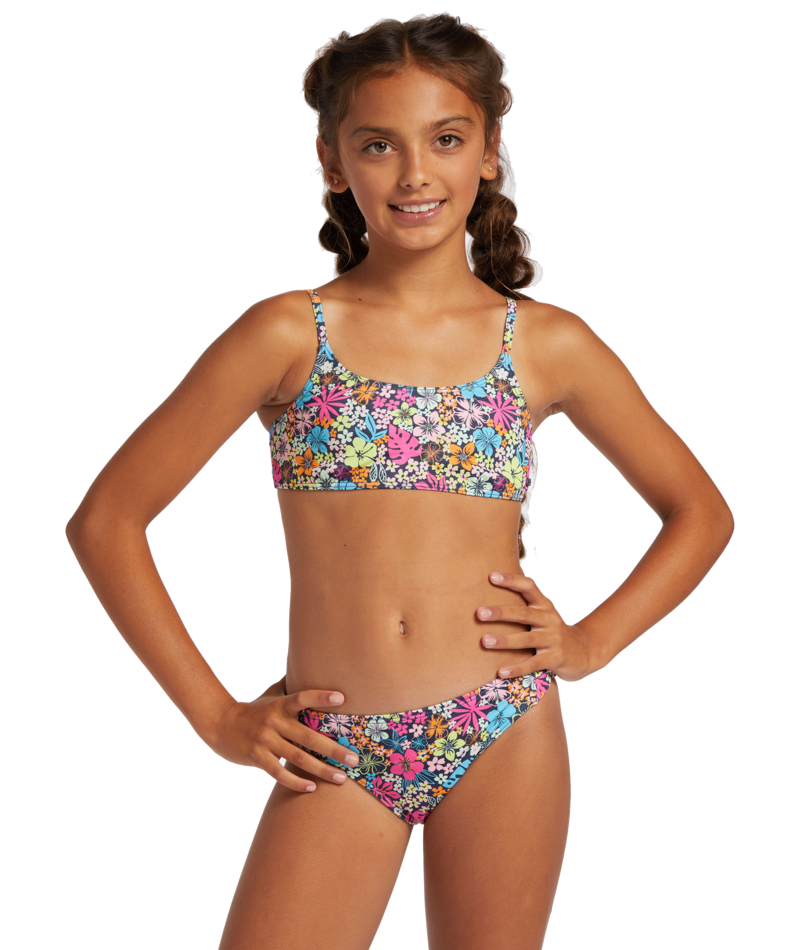 Roxy Daisy Mood Bralette Bikini-Mood Indigo