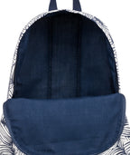 Roxy Sugar Baby Canvas Backpack-Mood Indigo Always Wild Big
