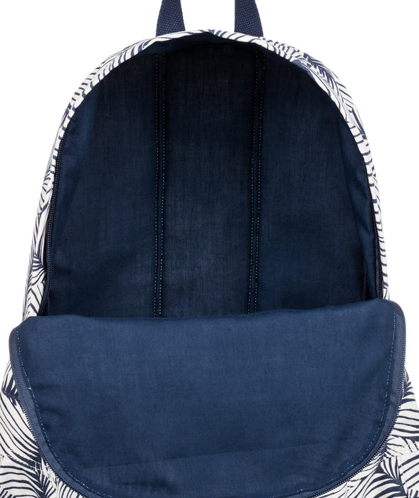 Roxy Sugar Baby Canvas Backpack-Mood Indigo Always Wild Big — REAL