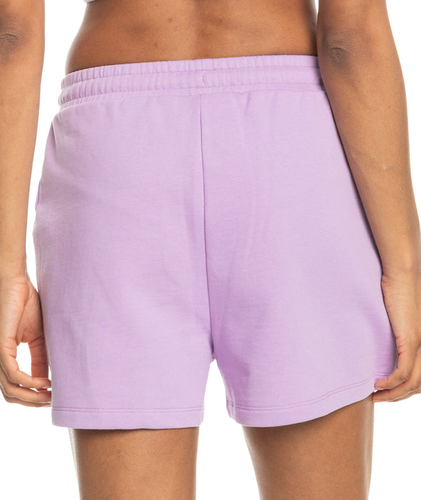 Roxy Surf.Kind.Kate. Fleece Shorts-Purple Rose