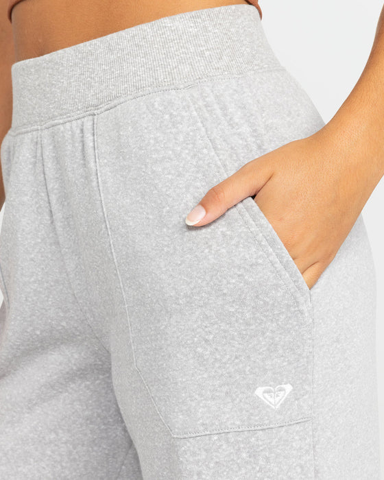Roxy What A Dream Heather Pants-Heritage Heather