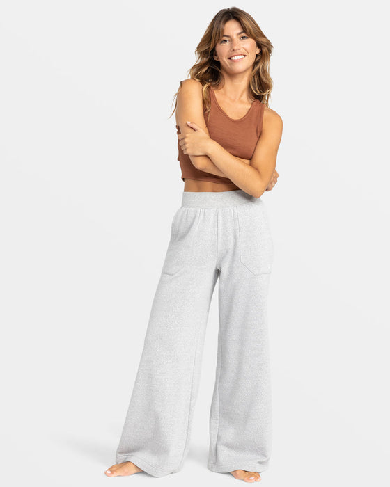 Roxy What A Dream Heather Pants-Heritage Heather