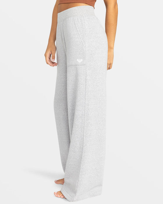 Roxy What A Dream Heather Pants-Heritage Heather