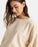 Roxy Surfing By Moonlight Sweatshirt-Tapioca
