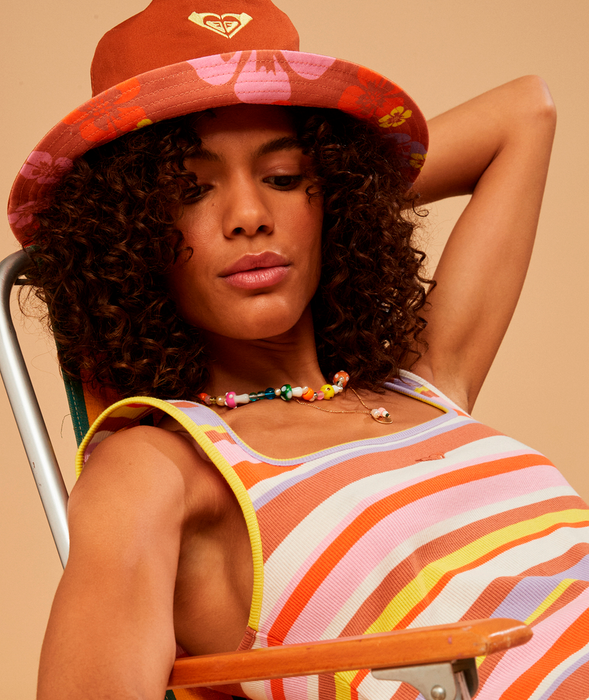 Roxy Surf.Kind.Kate. Bucket Hat-Sunburn Positivity Paradise — REAL  Watersports | Flex Caps