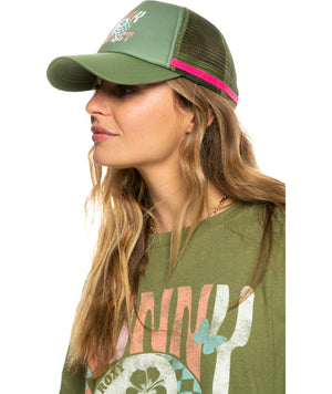 Roxy Dig This Hat-Loden Green— Alternate View