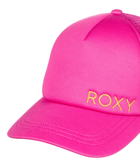 Roxy Finishline 2 Color Hat-Shocking Pink