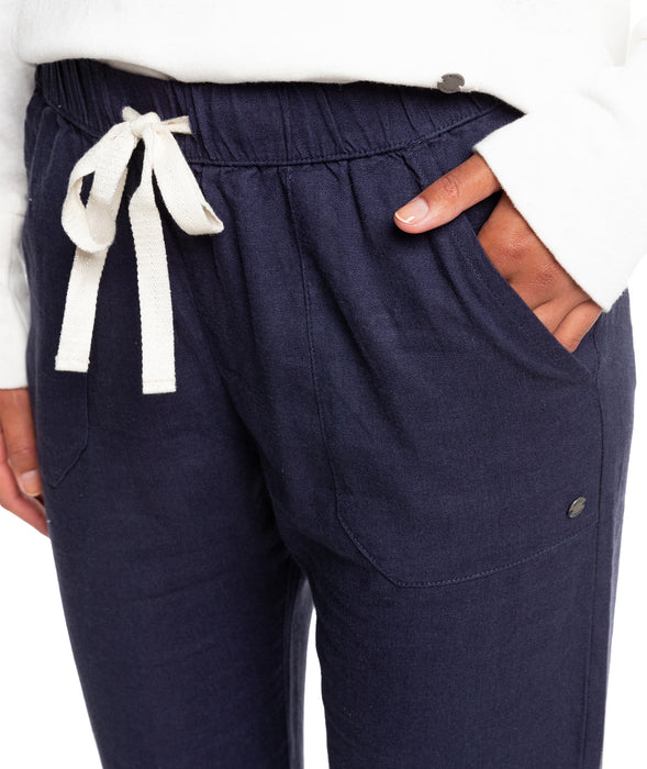 Roxy On The Seashore Pants-Mood Indigo