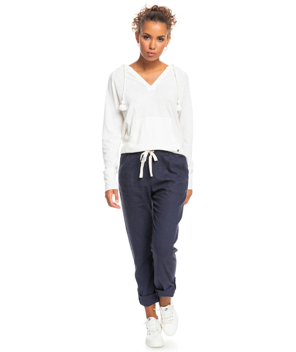 On Watersports — Indigo Roxy REAL Seashore Pants-Mood The