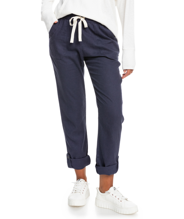 Roxy On The Seashore Pants-Mood Indigo
