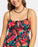 Roxy La Vida Mini Dress-Anthracite Floral Fiesta Big