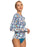 Roxy Sea Skippin PT L/S Rashguard-Bijou Blue Tropical Daze