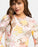 Roxy Playa Paradise Back Zip One Piece-White Viva La Vida