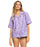 Roxy Surf.Kind.Kate. Printed Shirt-Purple Rose Surf Friends